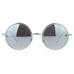 SA106 Beveled Edge Round Circle Lens Groovy Retro Celebrity Sunglasses