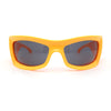 Thick Temple Oversized Large Trendy 90s Sport Sunglasses