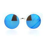 SA106 Womens Oversize Cat Eye Round Lens Plastic Diva Sunglasses