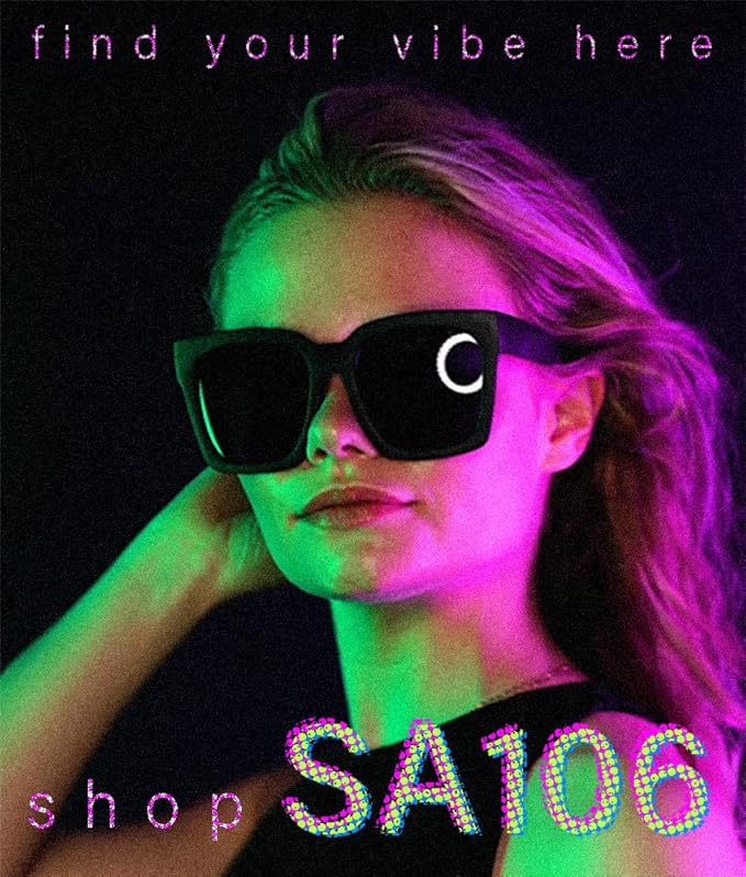 Womens Boyfriend Style XXL Oversize Horned Rim Thick Plastic Sunglasses