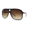 SA106 Oversize Large Thin Plastic Racer Mens Sport Aviator Sunglasses