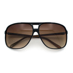 SA106 Oversize Large Thin Plastic Racer Mens Sport Aviator Sunglasses