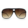 SA106 Oversize Large Thin Plastic Racer Mens Sport Aviator Sunglasses
