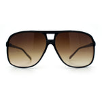 SA106 Oversize Large Thin Plastic Racer Mens Sport Aviator Sunglasses