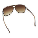 SA106 Oversize Large Thin Plastic Racer Mens Sport Aviator Sunglasses
