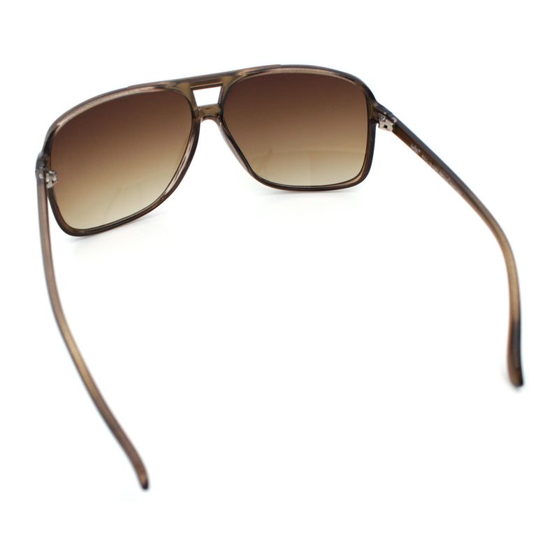 SA106 Oversize Large Thin Plastic Racer Mens Sport Aviator Sunglasses
