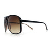SA106 Oversize Large Thin Plastic Racer Mens Sport Aviator Sunglasses