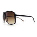 SA106 Oversize Large Thin Plastic Racer Mens Sport Aviator Sunglasses