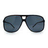 SA106 Oversize Large Thin Plastic Racer Mens Sport Aviator Sunglasses