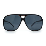 SA106 Oversize Large Thin Plastic Racer Mens Sport Aviator Sunglasses