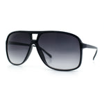 SA106 Oversize Large Thin Plastic Racer Mens Sport Aviator Sunglasses