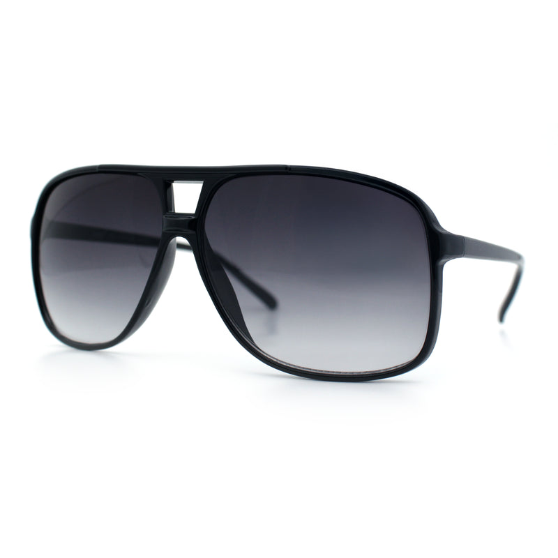 SA106 Oversize Large Thin Plastic Racer Mens Sport Aviator Sunglasses