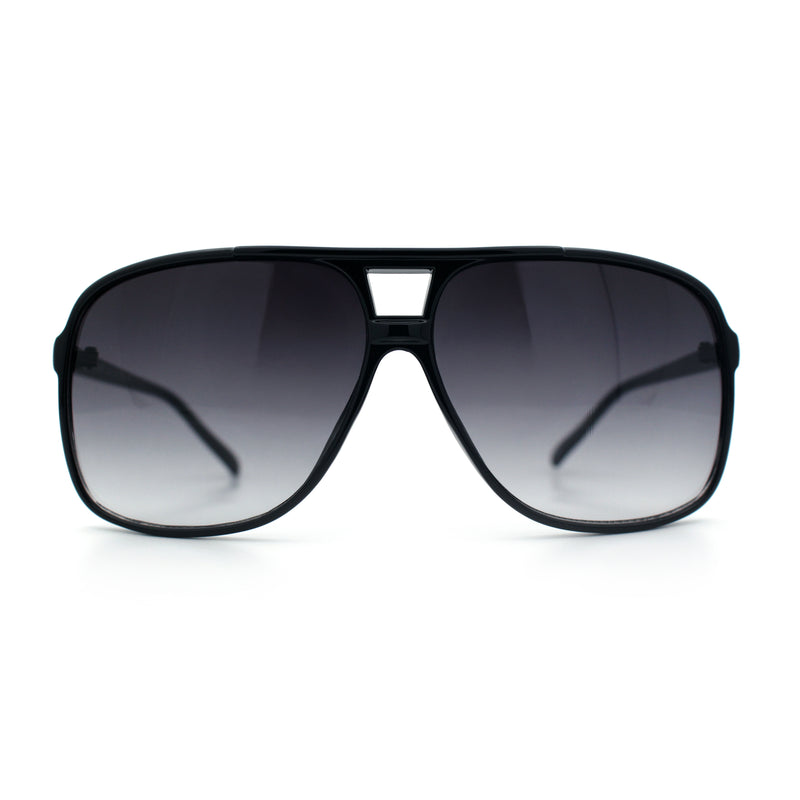 SA106 Oversize Large Thin Plastic Racer Mens Sport Aviator Sunglasses
