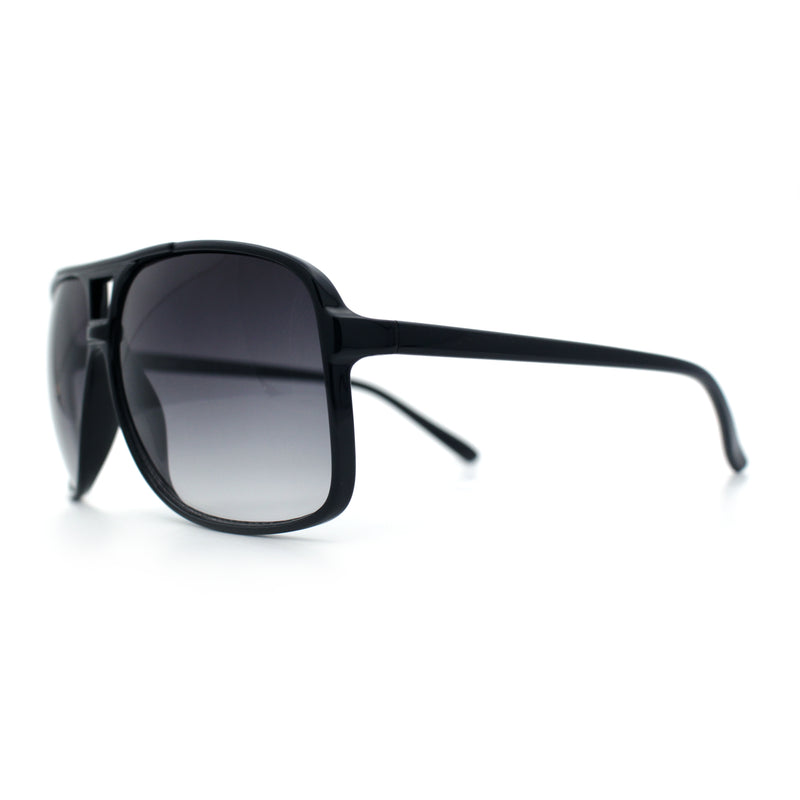 SA106 Oversize Large Thin Plastic Racer Mens Sport Aviator Sunglasses