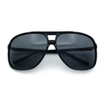SA106 Oversize Large Thin Plastic Racer Mens Sport Aviator Sunglasses