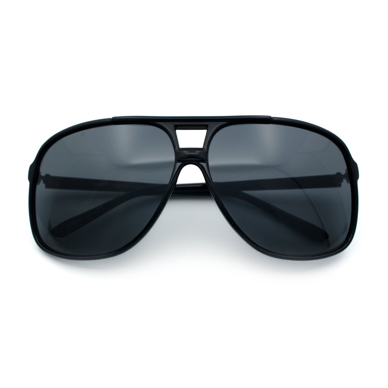 SA106 Oversize Large Thin Plastic Racer Mens Sport Aviator Sunglasses