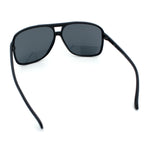 SA106 Oversize Large Thin Plastic Racer Mens Sport Aviator Sunglasses