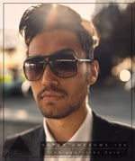 Polarized Oversize Large Thin Plastic Racer Mens Sport Aviator Sunglasses