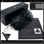 SA106 Oversize Large Thin Plastic Racer Mens Sport Aviator Sunglasses