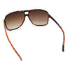 SA106 Oversize Large Thin Plastic Racer Mens Sport Aviator Sunglasses