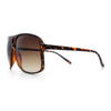 SA106 Oversize Large Thin Plastic Racer Mens Sport Aviator Sunglasses