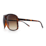 SA106 Oversize Large Thin Plastic Racer Mens Sport Aviator Sunglasses