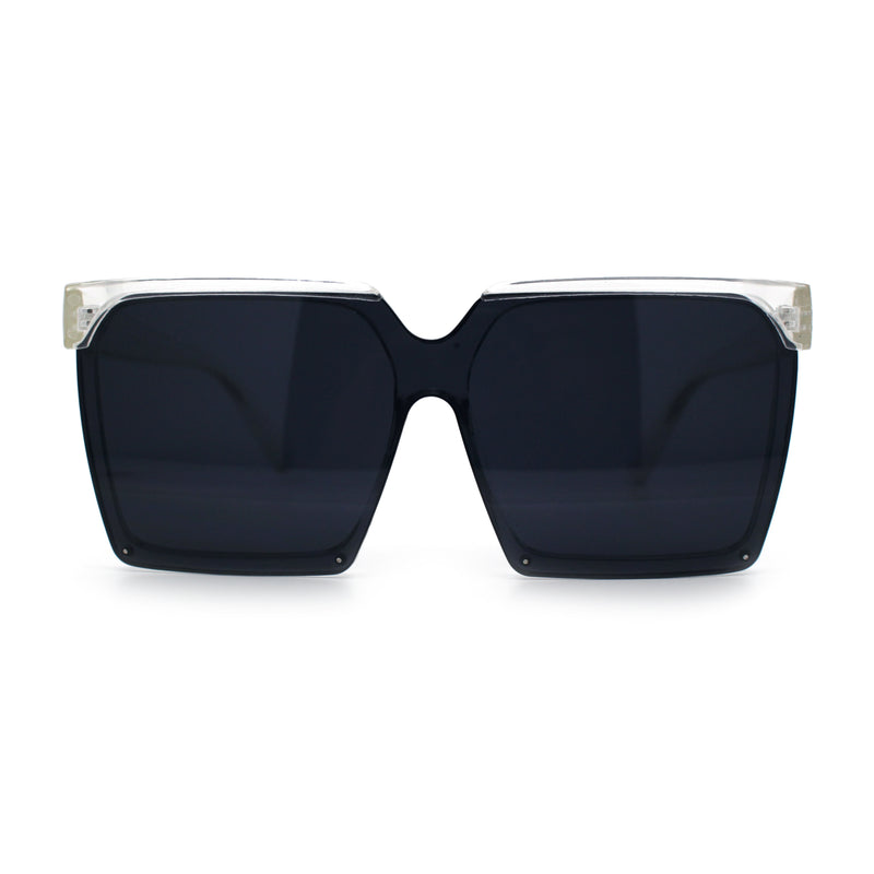 Womens Squared Rectangular Butterfly Fashion Plastic Sunglasses