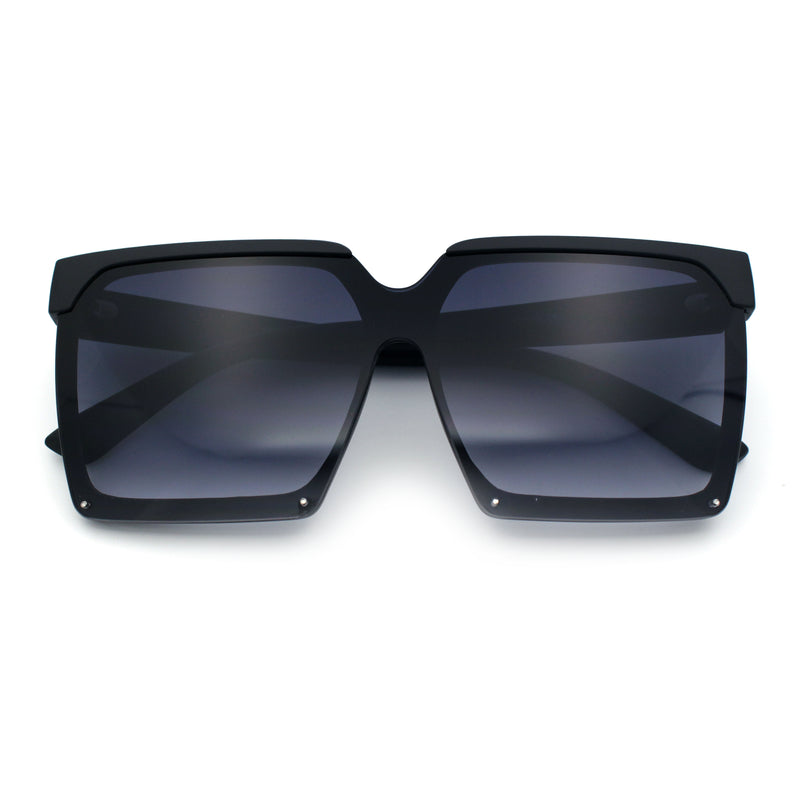 Womens Squared Rectangular Butterfly Fashion Plastic Sunglasses