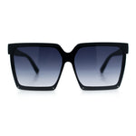 Womens Squared Rectangular Butterfly Fashion Plastic Sunglasses