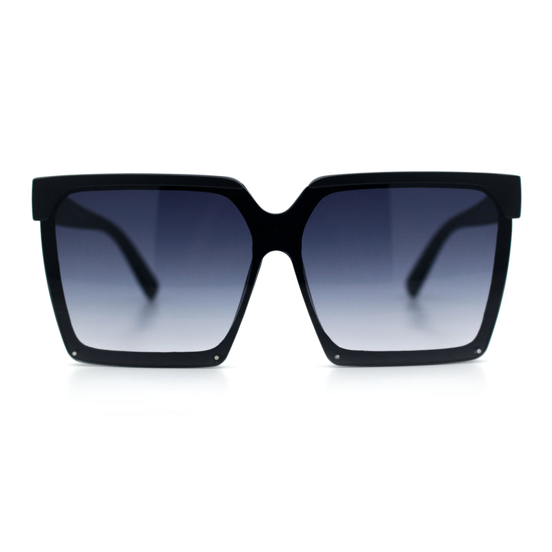 Womens Squared Rectangular Butterfly Fashion Plastic Sunglasses
