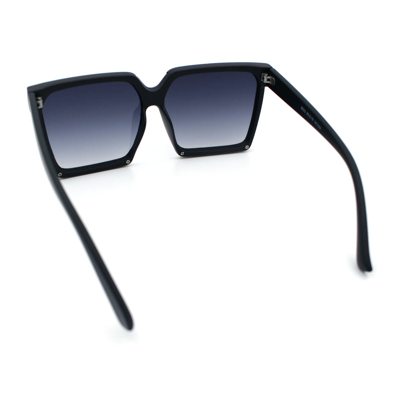 Womens Squared Rectangular Butterfly Fashion Plastic Sunglasses