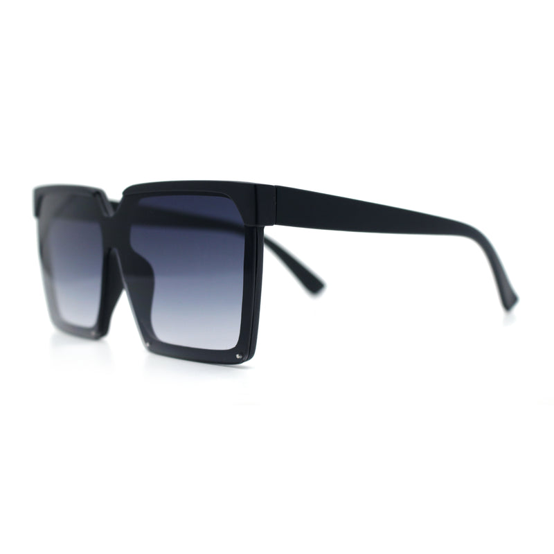 Womens Squared Rectangular Butterfly Fashion Plastic Sunglasses