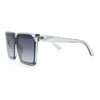 Womens Squared Rectangular Butterfly Fashion Plastic Sunglasses