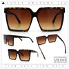 Womens Squared Rectangular Butterfly Fashion Plastic Sunglasses