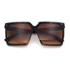 Womens Squared Rectangular Butterfly Fashion Plastic Sunglasses