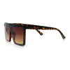 Womens Squared Rectangular Butterfly Fashion Plastic Sunglasses