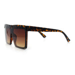 Womens Squared Rectangular Butterfly Fashion Plastic Sunglasses
