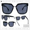 Womens Designer Squared Butterfly Chic Sunglasses