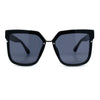 Womens Designer Squared Butterfly Chic Sunglasses