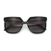 Womens Designer Squared Butterfly Chic Sunglasses