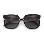 Womens Designer Squared Butterfly Chic Sunglasses