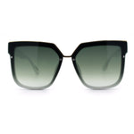Womens Designer Squared Butterfly Chic Sunglasses