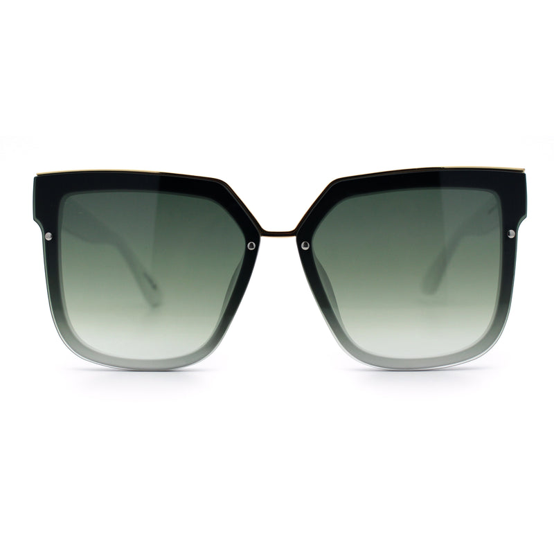 Womens Designer Squared Butterfly Chic Sunglasses