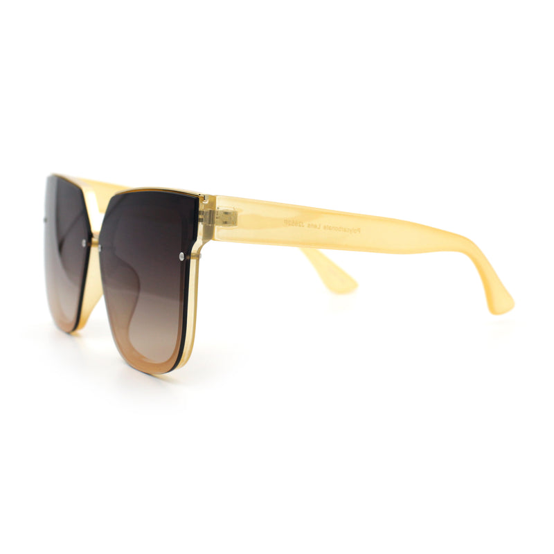 Womens Designer Squared Butterfly Chic Sunglasses