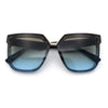 Womens Designer Squared Butterfly Chic Sunglasses