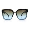 Womens Designer Squared Butterfly Chic Sunglasses