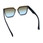 Womens Designer Squared Butterfly Chic Sunglasses