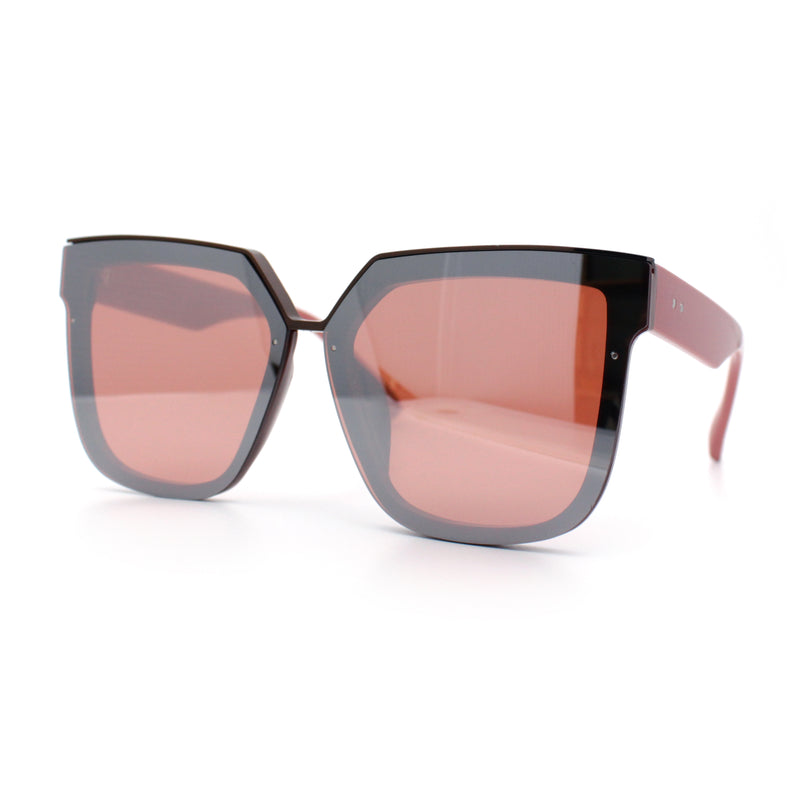 Womens Designer Squared Butterfly Chic Sunglasses