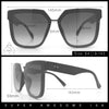 Womens Designer Squared Butterfly Chic Sunglasses
