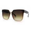 Womens Designer Squared Butterfly Chic Sunglasses